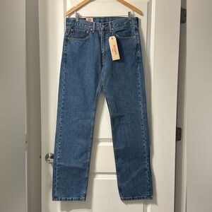 505 Levi blue jeans W34 L36 NEW